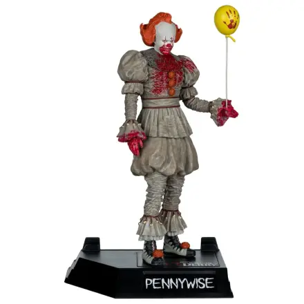 It Welcome to Derry Movie Maniacs figura Pennywise (Bloody) 16 cm termékfotó