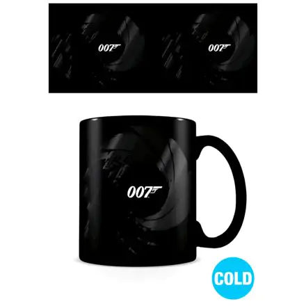 James Bond Gunbarrel Matte hőre változó bögre termékfotó
