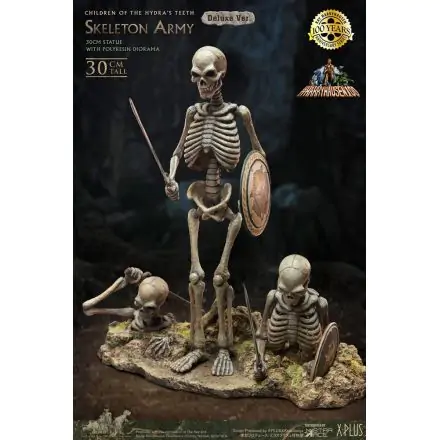 Jason and the Argonauts Gigantic Soft Vinyl szobor figura Ray Harryhausens Skeleton Army (Children of the Hydra's Teeth) Deluxe Ver. 32 cm termékfotó