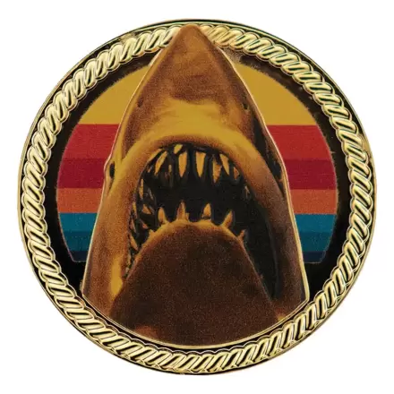 Jaws 50th Anniversary Gyűjthető érme 24k aranyozott Limitált kiadás termékfotó