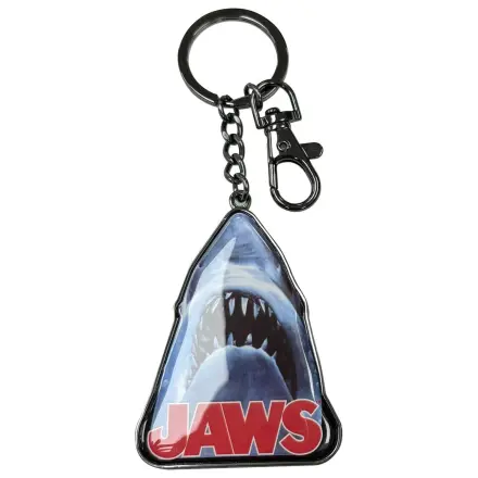 Jaws fém Shark Logo kulcstartó 15 cm termékfotó