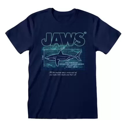 Jaws Great White Info póló termékfotója