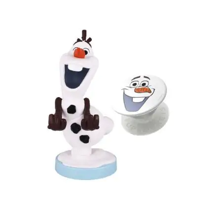 Jégvarázs Olaf kontroller/telefon tartó Cable Guy figura és PopSocket 20 cm termékfotó