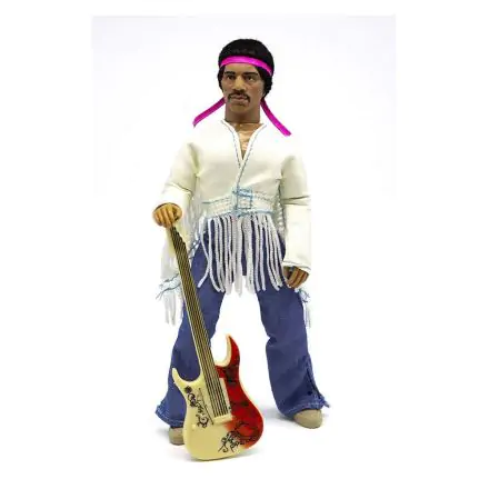 Jimi Hendrix Fastock Flocked akciófigura 20 cm termékfotója