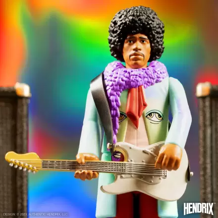 Jimi Hendrix ReAction Jimi Hendrix akciófigura 10 cm termékfotó