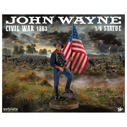 John Wayne Civil War 1863 szobor figura 1/6 48cm termékfotó