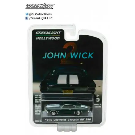John Wick: Chapter 2 Diecast Model 1/64 1970 Chevrolet Chevelle SS 396 termékfotó