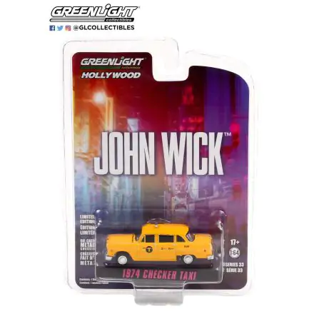 John Wick Chapter 3 Diecast Model 1/64 1974 Checker Motors Marathon termékfotó
