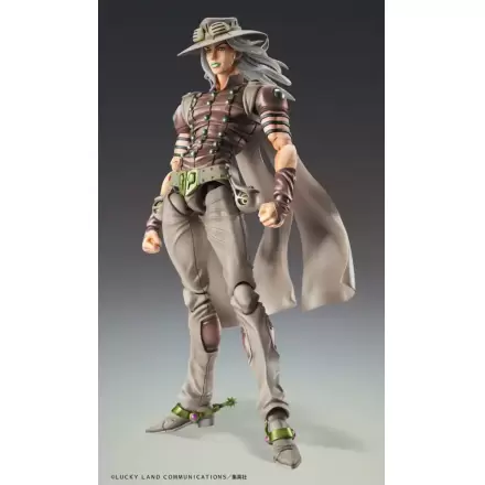 JoJo's Bizarre Adventure Part7 Steel Ball Run Super Action Chozokado Gyro Zeppeli Third akciófigura 16 cm termékfotó