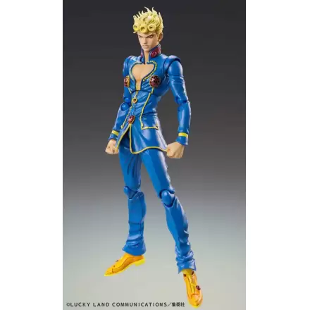 JoJo's Bizarre Adventure Part 5: Golden Wind Chozokado Giorno Giovanna Second akciófigura 15 cm termékfotó