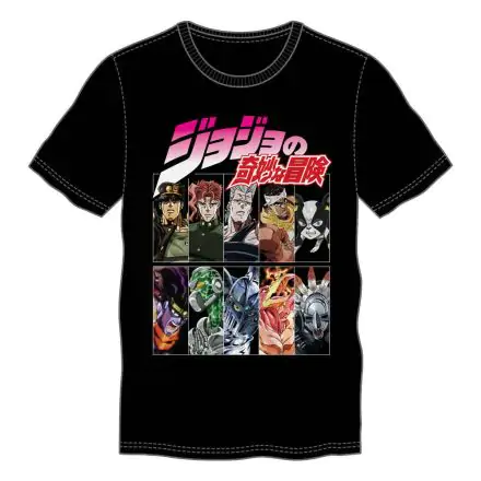 Jojo's Bizarre Adventure póló Character Grid termékfotó