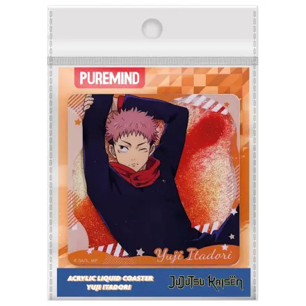 Jujutsu Kaisen Acrylic Liquid Itadori poháralátét  termékfotó