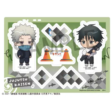 Jujutsu Kaisen Buddycolle 5th Anniversary B Toge Inumaki & Yuta Okkotsu (Jujutsu Kaisen 0) akril figura 10 cm termékfotó