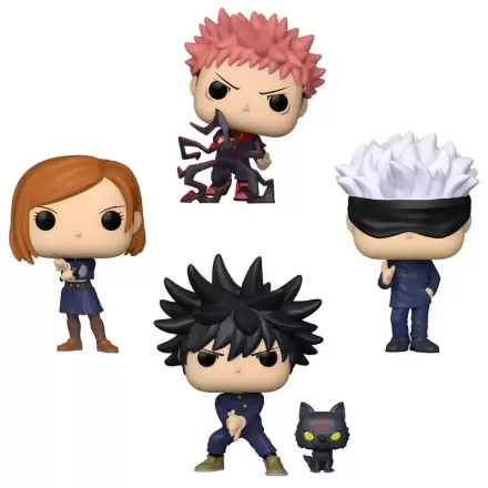 Jujutsu Kaisen S1 Funko POP! Animation Vinyl figura 4 db-os csomag 9 cm termékfotó