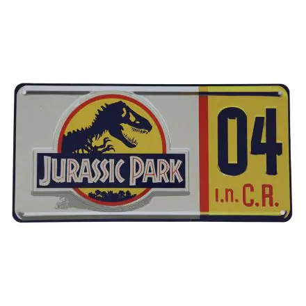 Jurassic Park 1/1 Dennis Nedry License Plate replika termékfotója