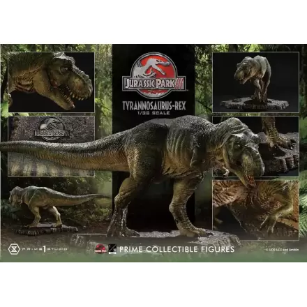 Jurassic Park III Prime Collectibles 1/38 T-Rex szobor figura 17 cm termékfotója