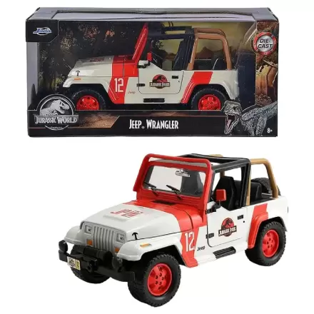 Jurassic Park Jeep Wrangler autómodell 1/24 termékfotója