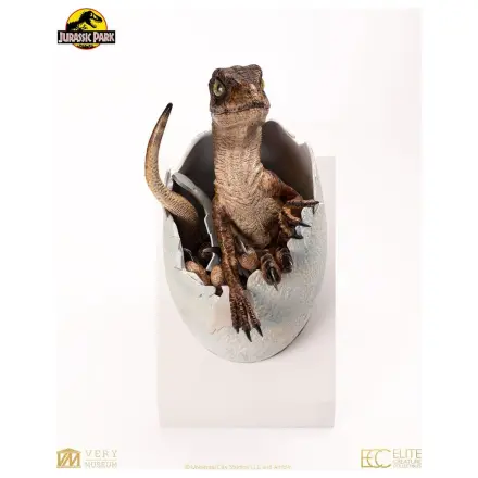 Jurassic Park mellszobor figura replika Velociraptor Hatching Egg 24 cm termékfotó