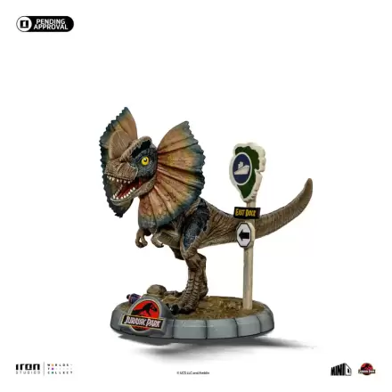 Jurassic Park Mini Co. Dilophosaurus PVC szobor figura 12 cm termékfotója