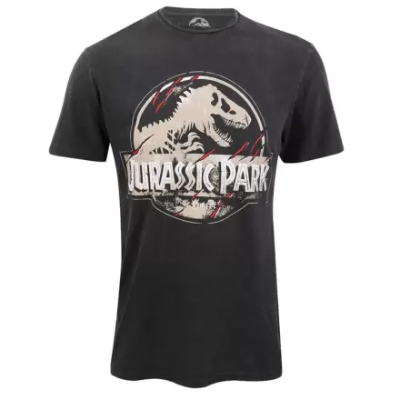 Jurassic Park Scratched Logo póló termékfotó