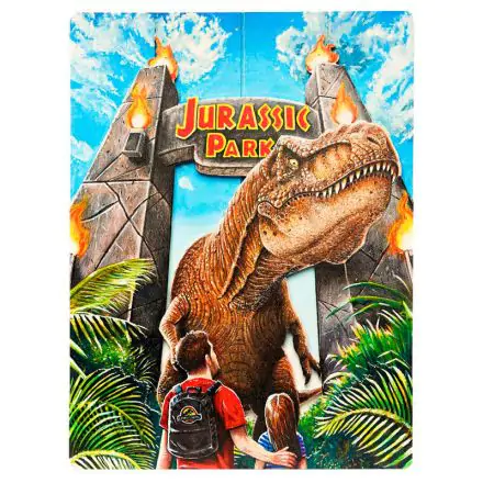 Jurassic Park Rex Attack WoodArts 3D fa poszter termékfotó