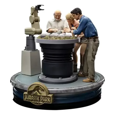 Jurassic Park Scale 1/10 Dino Hatching szobor figura 23 cm termékfotó