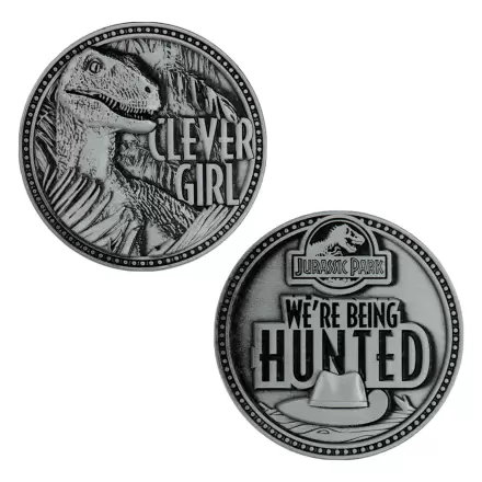 Jurassic Park Velociraptor Gyűjthető érme Limitált kiadás termékfotó