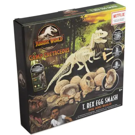 Jurassic World Camp Cretaceoaus T-Rex Dig and build Kit termékfotó