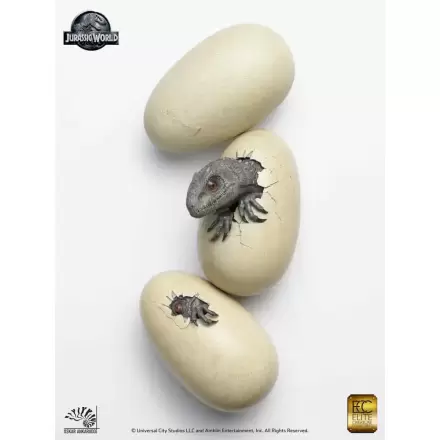 Jurassic World csomag of 3 1/2 Hatching Indominus Rex szobor figura 13 cm termékfotója