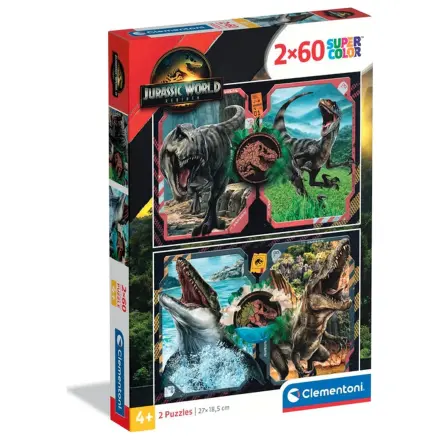 Jurassic World Danger Zone 2x60 db-os puzzle  termékfotó