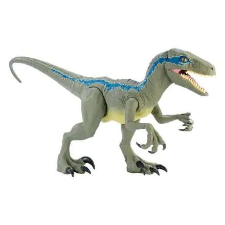 Jurassic World Dino Rivals Super Colossal Velociraptor Blue akciófigura 45 cm termékfotó