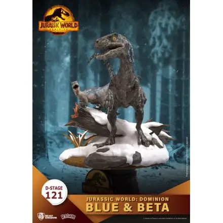 Jurassic World: Dominion D-Stage PVC Diorama Blue & Beta 13 cm termékfotója