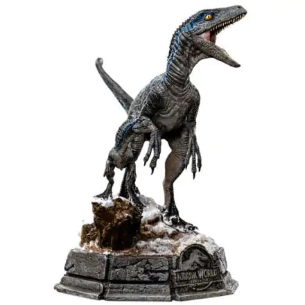 Jurassic World Dominion Deluxe Art Scale 1/10 Blue and Beta szobor figura 20 cm termékfotó