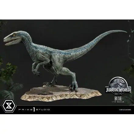 Jurassic World: Fallen Kingdom Prime Collectibles 1/10 Blue (Open Mouth Version) szobor figura 17 cm termékfotója