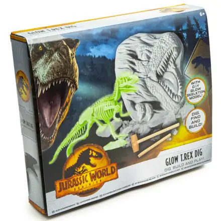 Jurassic World Glow T-Rex excavation kit termékfotó