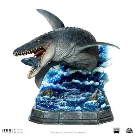 Jurassic World Icons Mosasaurus szobor figura 16 cm termékfotó
