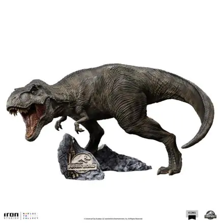 Jurassic World Icons T-Rex szobor figura 13 cm termékfotó