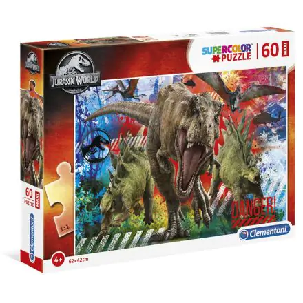 Jurassic World Maxi puzzle 60db-os termékfotója