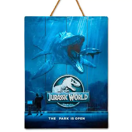 Jurassic World Mossasaurus Woodart 3D fa anyagú poszter festmény termékfotó