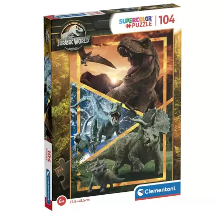 Jurassic World puzzle 104db-os termékfotója