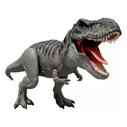 Jurassic World Rebirth Power Devour Tyrannosaurus Rex akciófigura hanggal 21 cm termékfotó