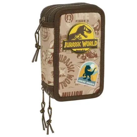 Jurassic World töltött tripla tolltartó 37db-os termékfotó