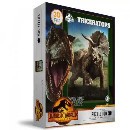 Jurassic World Triceratops 3D puzzle 100db-os termékfotó