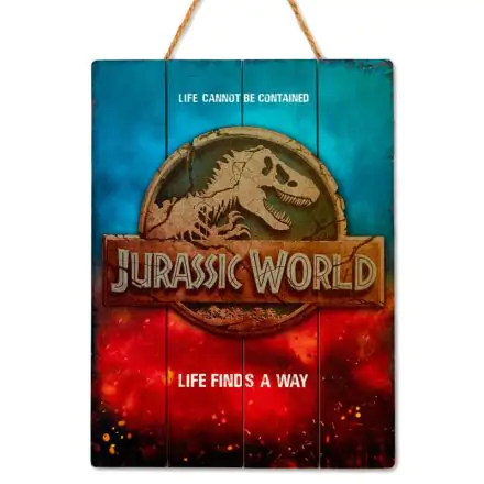 Jurassic World Woodart 3D fa anyagú poszter festmény termékfotó