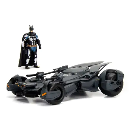 Justice League Diecast Model 1/24 2017 Batmobile és Batman figura termékfotó