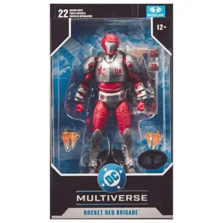 Justice League: Generation Lost DC Multiverse Rocket Red Brigade (Platinum Edition) akciófigura 18 cm termékfotó