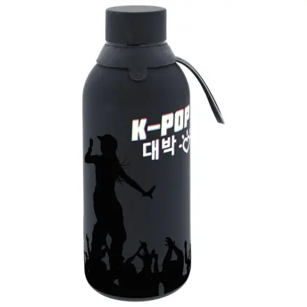 K-Pop Black Hőtartó palack kulacs 500ml termékfotó