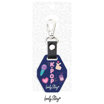 K-Pop Dark Blue kulcstartó termékfotó