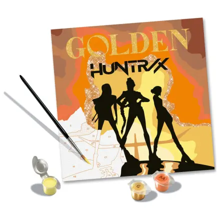 K-Pop Demon Hunters Golden CreArt rajzcsomag termékfotó