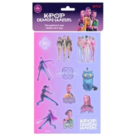 K-Pop Demon Hunters matrica csomag (12pc) termékfotó